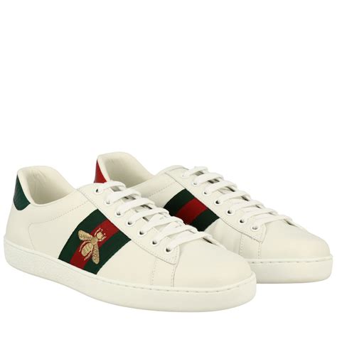 gucci white trainers men|gucci platform sneaker men.